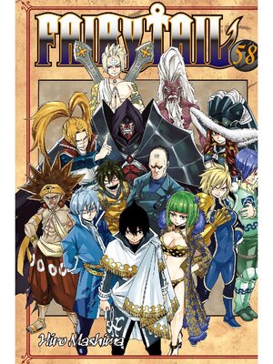cover image of Fairy Tail, Volume 58